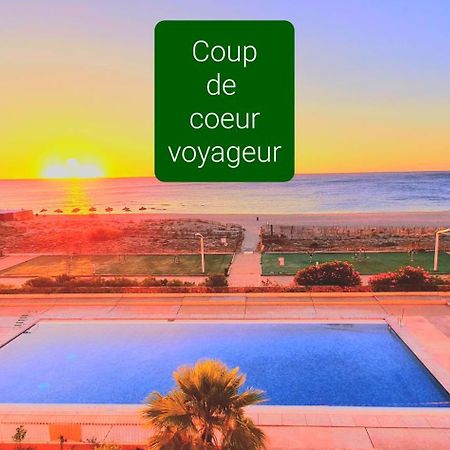 1Ere Ligne Mer Piscine Parking Gratuit Le Barcarès Extérieur photo